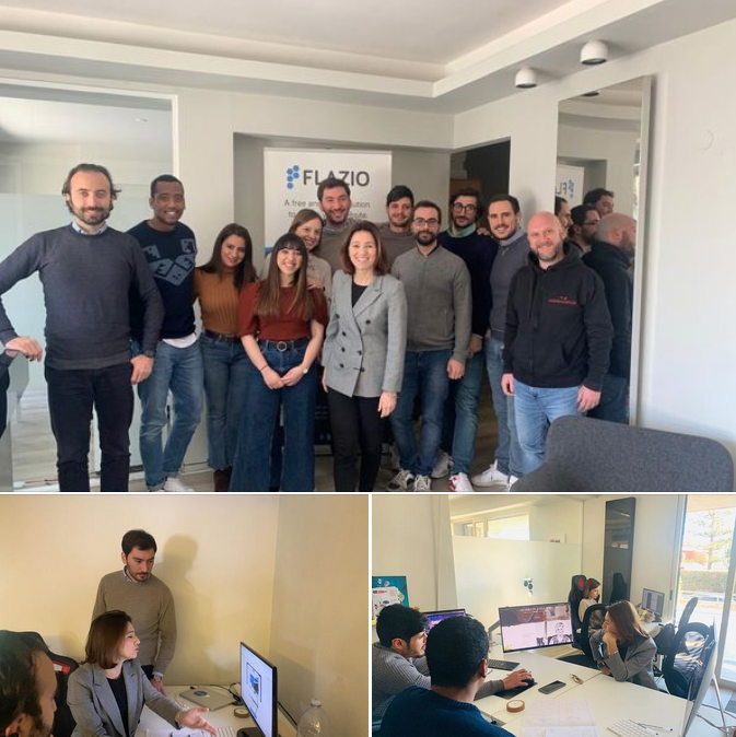 Laura Paxia visita Flazio